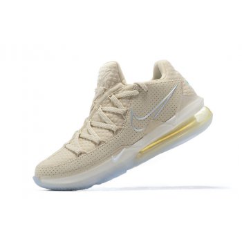2020 Nike LeBron 17 Low Light Cream Multi-Color CD5007-200 Shoes